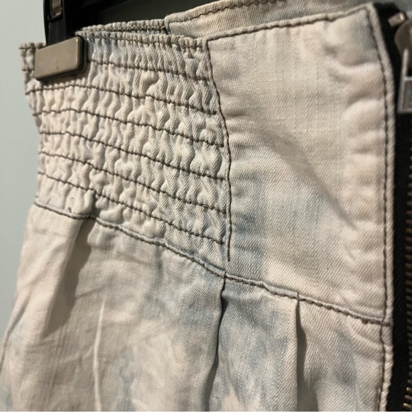 Roxy Sky Blue Acid Wash Skirt - Picture 4 of 13